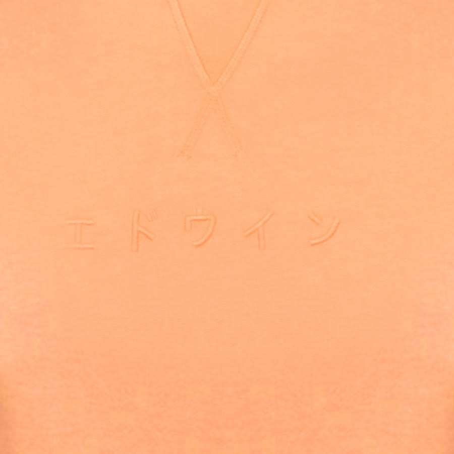 Alternative Image for ProductEdwin Base Crew Neck Sweatshirt Orange3